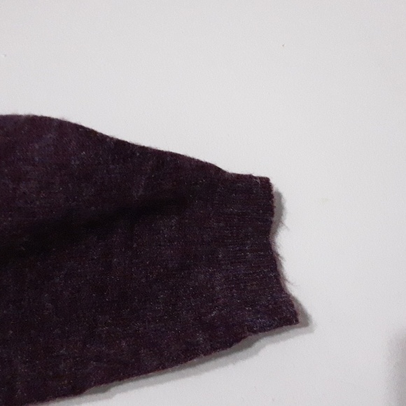Ellos knit sweater pullover women 2X burgendy crewneck Soft Comfy Casual Office - Picture 4 of 9